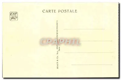 Grande Avenue des Colonies — Exposición Colonial Internacional — París 1931 — Braun & Cie — Reverso
