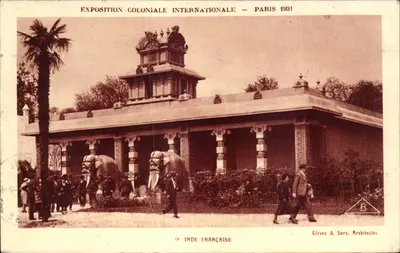 Inde Française — Exposition Coloniale Internationale — Paris 1931 — Girves & Sors, Architectes