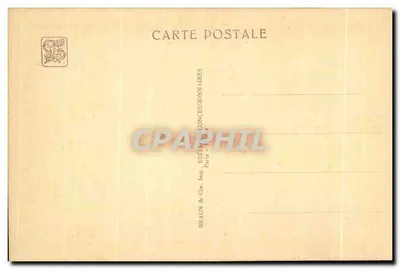 O Congo Belga — Vista tirada do portal das Indústrias de Luxo em direção ao Pavilhão de Honra — Exposição Colonial Internacional, Paris 1934 — H. Lacoste, Arq. S.A.D.G. — Verso