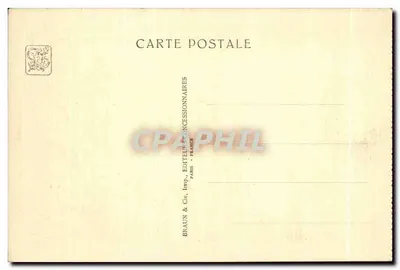 Internationale Koloniale Tentoonstelling — Parijs 1931 — Paleis van de A.O.F. — De Portieken van de Inheemse Handelaren — G. Olivier et J.G. Lambert, Arch. — Achterkant