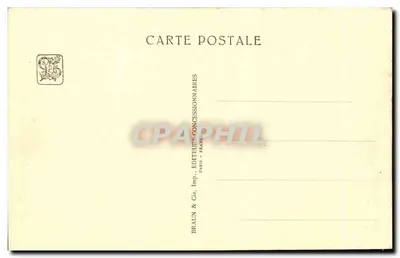 국제 식민지 박람회 — 파리 1934 — 벨기에 콩고 정원 — 교통관 — H. Lacoste, S.A.D.G. 건축사 — 뒷면