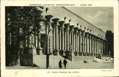 Palais Principal de l'Italie — Exposition Coloniale Internationale — Paris 1931