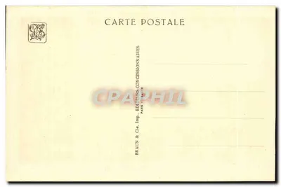 Camerún Togo — Vista general del Gran Pavillon — Exposición Colonial Internacional — París 1931 — Reverso