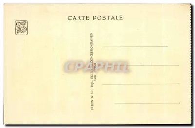 Section Métropolitaine — Exposition Coloniale Internationale — Paris 1931 — Verso