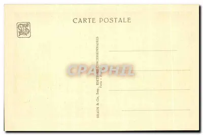 O Congo Belga — Vista tirada do portão das Indústrias de Luxo em direção ao Pavilhão de Honra — Exposição Colonial Internacional — Paris 1931 — Verso