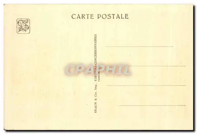 Reprodução de Mount Vernon - Casa de George Washington — Exposição Colonial Internacional - Paris 1931 — Verso