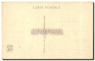 Pavilhão da Guiana Francesa — Exposição Colonial Internacional — Paris 1931 — Verso