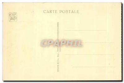 Kongo Belgijski — Widok z portyku Instytucji Luksusu w kierunku Pauzy Honorowej — Międzynarodowa Wystawa Kolonialna — Paryż 1931 — H. Lacoste, Arch. S. A. D. G. — Rewers