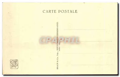 Internationale Koloniale Tentoonstelling — Parijs 1931 — Het Tuin van het Belgisch Congo — Paviljoen voor Vervoer — H. Lacoste, Architect S.A.D.G. — Achterkant