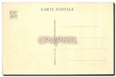 조지 워싱턴의 집 — 마운트 버논 재현 — 파리 국제 식민지 박람회, 1931년 — 뒷면