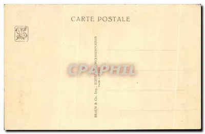 狩猟館の入口 — カメルーン・トーゴ — 国際植民地博覧会 — パリ 1931 — 裏面