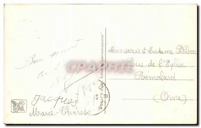 アンコールワット廟 — パリ国際植民地博覧会1931年 — ブランシュ建築家、No. 2035 — 裏面