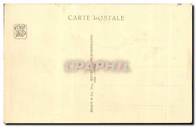 Exposição Colonial Internacional — Paris 1931 — Palácio da A.O.F. — Um canto da rua Soudanaise — G. Olivier e J. G. Lambert, Archs. — Verso