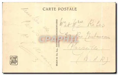 Palácio da Itália — Exposição Colonial Internacional — Paris 1931 — Brasini - Arq. n°418 — Verso