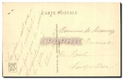 Sezione dell'Indocina — Ufficio del Commissariato — Esposizione Coloniale Internazionale — Parigi 1931 — Verso