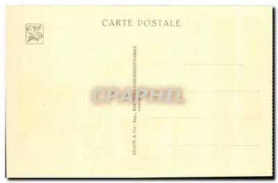 Esposizione Coloniale Internazionale — Parigi 1931 — Camerun Togo — Il Padiglione della Caccia — Lejeune, Pittore — Verso
