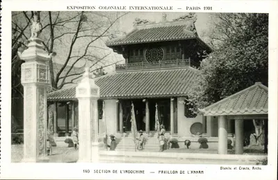 Pavillon de l'Annam — Exposition Coloniale Internationale — Paris 1931