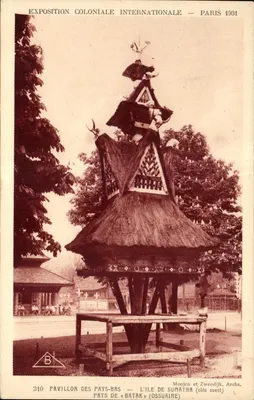 Pavillon des Pays-Bas — L'île de Sumatra (côté ouest) — Exposition Coloniale Internationale Paris 1931