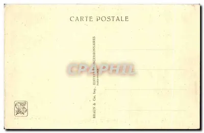 Pavillon des Pays-Bas — Porte d'entrée de la cour — Pavillon des Pays-Bas — Porte d'entrée de la cour — éditeur BRAUN & Cie, Imp. & Édit. & Concessionnaires, Paris-France — Verso