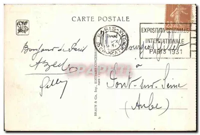 Pavillon de la Nouvelle-Calédonie — Exposition Coloniale Internationale — Paris 1931 — G. Saacke, P. Bailly et P. Monteout, Archite — Verso