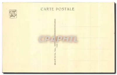 Afrique Occidentale Française — Le Palais vu de la terrasse du restaurant — Exposition Coloniale Internationale — Paris 1931 — Verso
