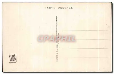 Palais de l'A.O.F. - Les Portiques des Commerçants Indigènes — Exposition Coloniale Internationale - Paris 1931 — G. OLIVIER & J.G. LAMBERT, architectes — Verso