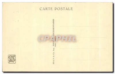 Temple d'Angkor-Vat — Galerie intérieure — Exposition Coloniale Internationale — Paris 1931 — Verso