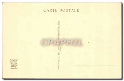 프랑스 서아프리카 — 원주민 마을의 문 — 국제 식민지 박람회 — 파리 1931 — 건축가 게르만 올리비에와 자크 조제프 람베르트 — 뒷면