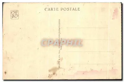 Cameroun Togo — Vue d'ensemble du Grand Pavillon — Exposition Coloniale Internationale Paris 1934 — Boileau & Carrière, Archs. — Verso