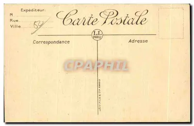 O Monte Saint-Michel — Lado sul da Digue — LL — Verso