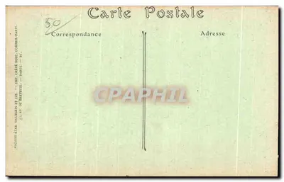 Monte Saint-Michel — Lado noroeste — Imp. Créteuil et Cie — Verso