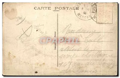 Le Mont-Saint-Michel — Vue du côté Nord-Est — Éditeur Loïc, n° 1267 — Reverso