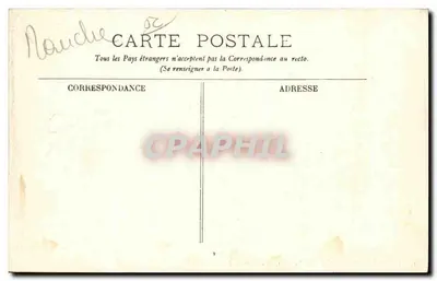Mont Saint-Michel — Strona południowa i Digue — LL. — Rewers
