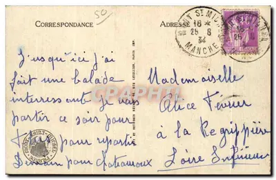 Mont-Saint-Michel — Fischer der Strände und Coquetières — LL — Rückseite
