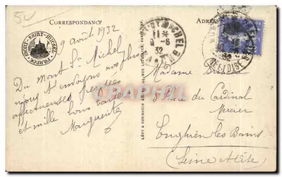 Monte-Santo-Mihiel — Os Muros e a Abadia — LL — Verso