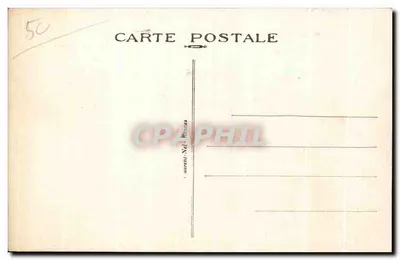 Monte Saint-Michel — Lato Sud — editore Laurent-Nel, n° 285 — Verso