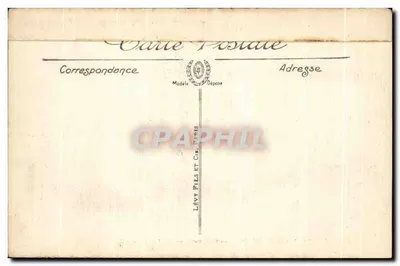 Mont-Saint-Michel — Strona zachodnia — LL. — Wydawca LL. — N° 128 — Rewers