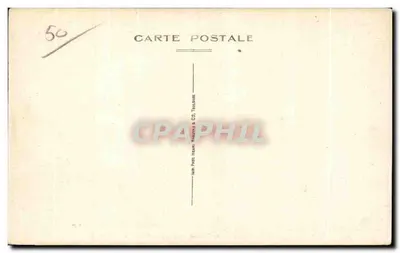 Umgebung von Villedieu-les-Poêles (Manche) — Abtei Hambye — Verlag: C.E. Toulouse — Rückseite
