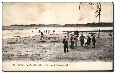 SAINT-PAIR-SUR-MER — Jogo na Praia — LL