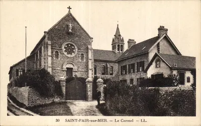 Saint-Pair-sur-Mer — A Abadia do Carmel — LL.