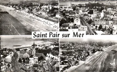 Saint Pair sur Mer — vista aérea — Edição LAPIE