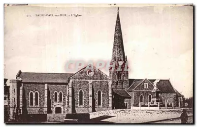 Saint-Pair-sur-Mer — A Igreja — Laurent-Nel, Rennes, n°737