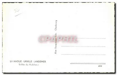 La Hague - Urville - Landemer — Dolina Hubiland — Alex Becquemin Edit. Cherbour — Rewers