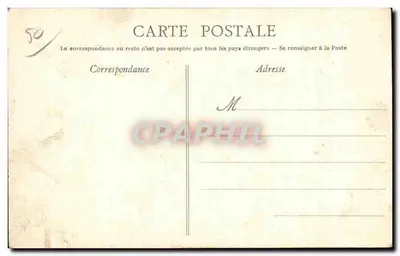 Saint-Pair em 1860 — vista pitoresca com rio e aldeia — J. Puel, fot. — Verso