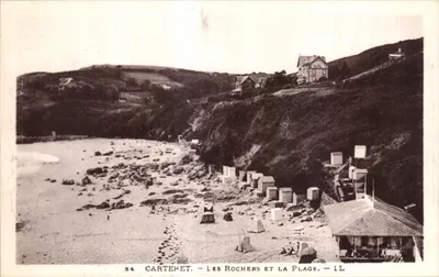 Carteret — Os Rochos e a Praia — LL