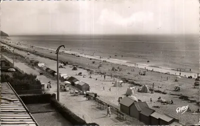 Jullouville (Manche) — Vista Geral da Praia — Éditions Caby