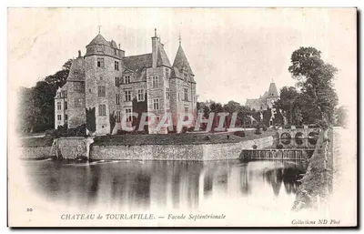Castelo de Tourlaville — Facha Norte — Coleções ND Fot