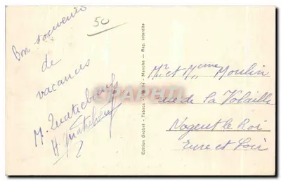 Réville — Plaża pod Jonville — Wydawnictwo Grobel — Manche — Rewers