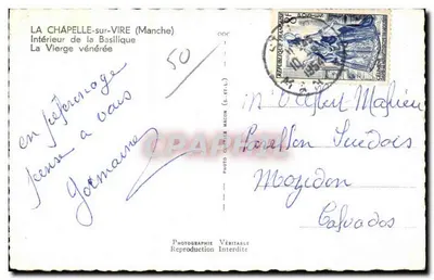 Wniebowzięta Panna — Wnętrze Bazyliki — Fotograf G. Et L. Mason — Rewers