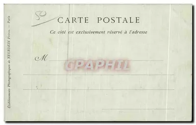 Około Cherbourgu — Zamek Pépinvast, Front, Strona Trawnika — Zbiory ND. Fot. — Rewers